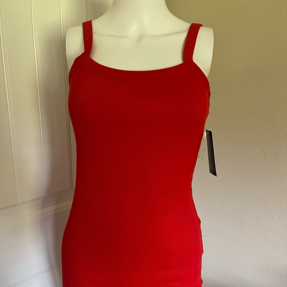 NEW WITH TAGS Red Backless Bodycon Mini Dress